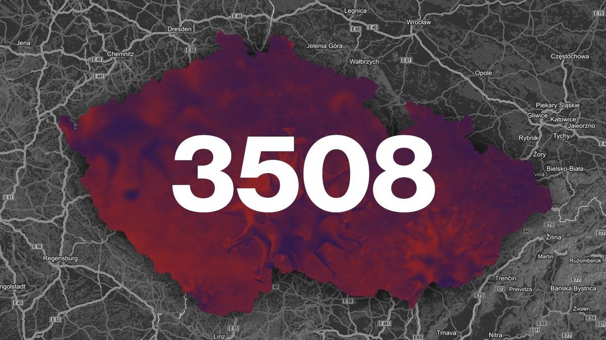 ON-LINE: V Česku přibylo dalších sedm mrtvých s koronavirem, nakažených je 3508